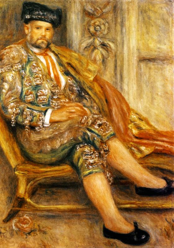 Pierre-Auguste Renoir Ambroise Vollard Portrait China oil painting art